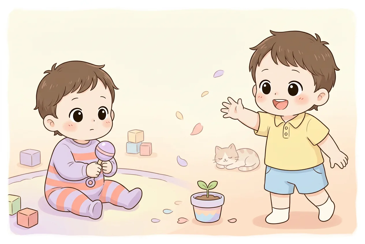 기질이 자라 성격이 되는 두 시기의 아이